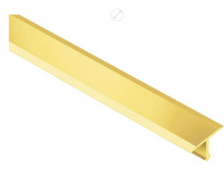 Schluter Reno-T 8' Solid Brass Profile